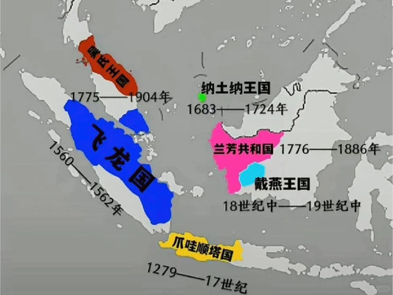 海外华人建立的七国