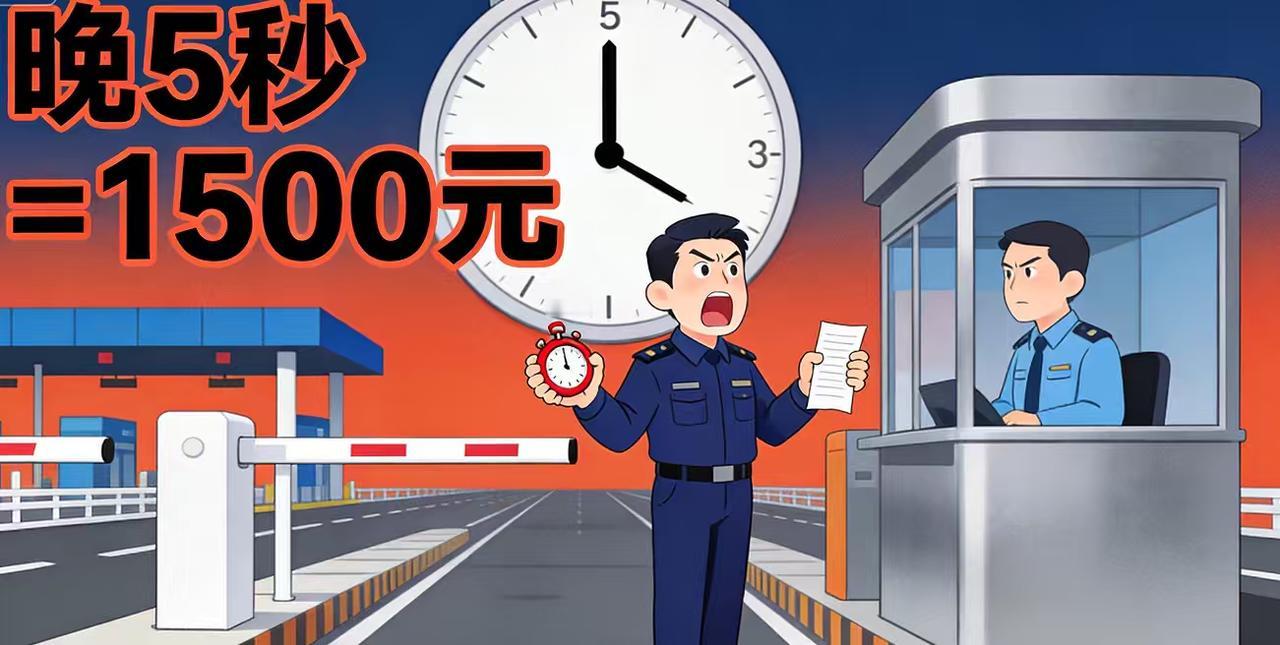晚5秒多付1700元！当事人首度发声：又好笑又好气，就当花巨款买个教训
> 五秒