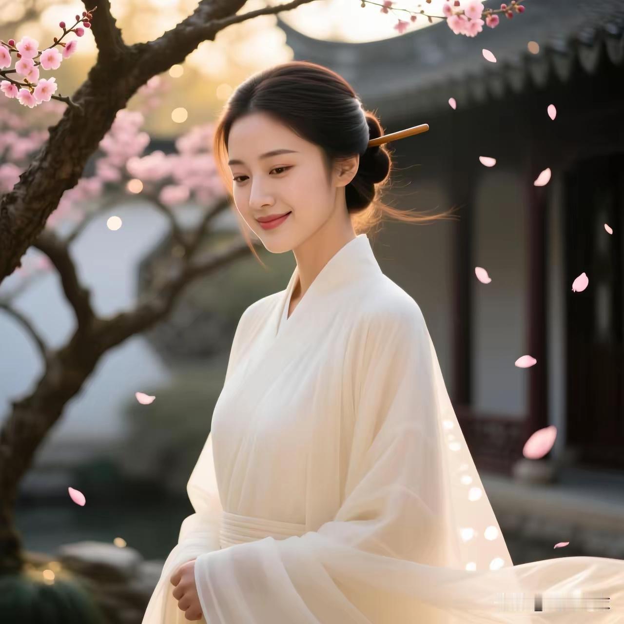 捣练子·感怀
春梦杳，了无痕，
俗言纷扰莫劳神。
此心清净尘难染，
静看花开又落