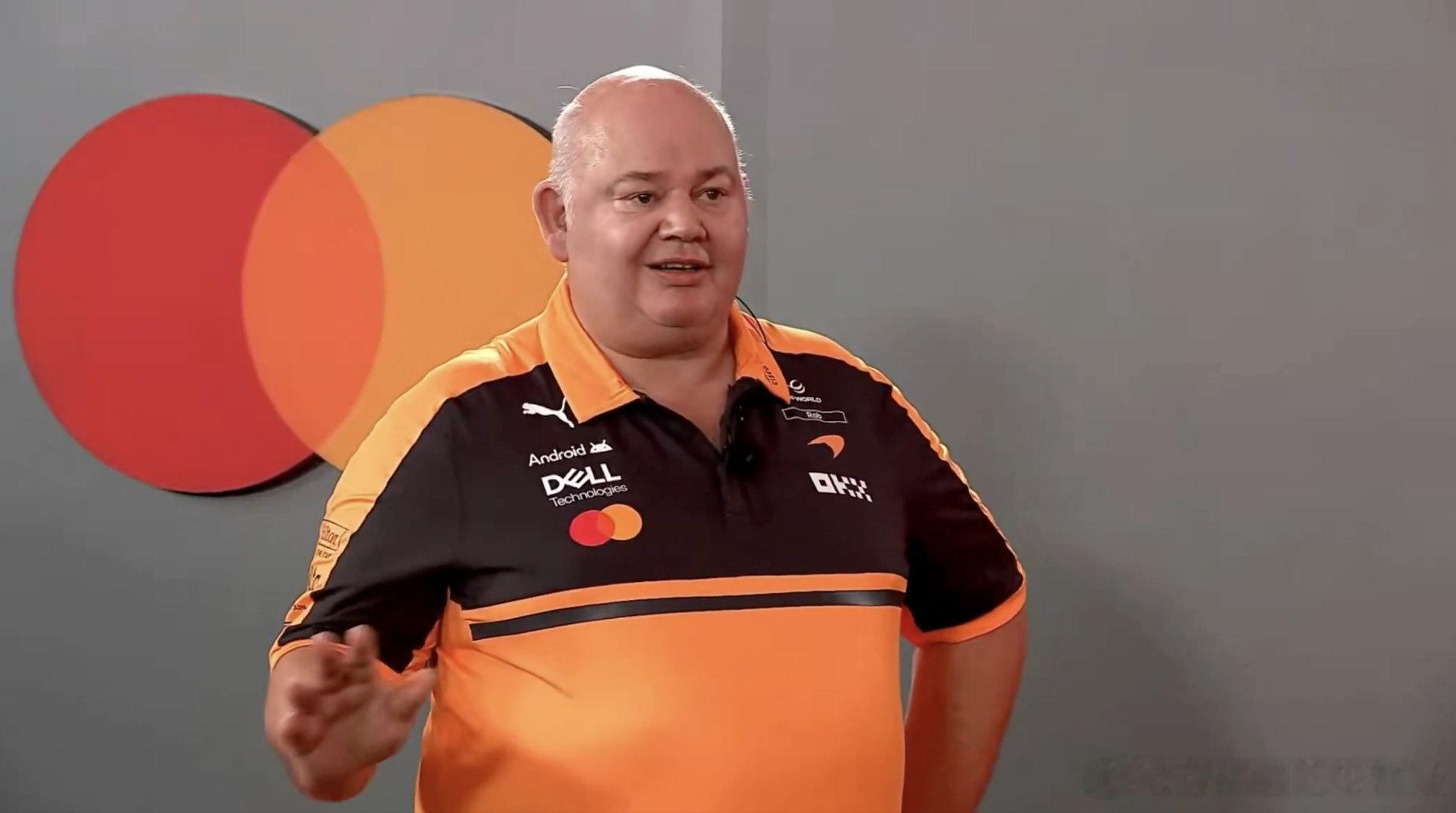 f1 迈凯伦首席设计师罗布·马歇尔谈到了，在2026年新规下设计赛车所面临的一系