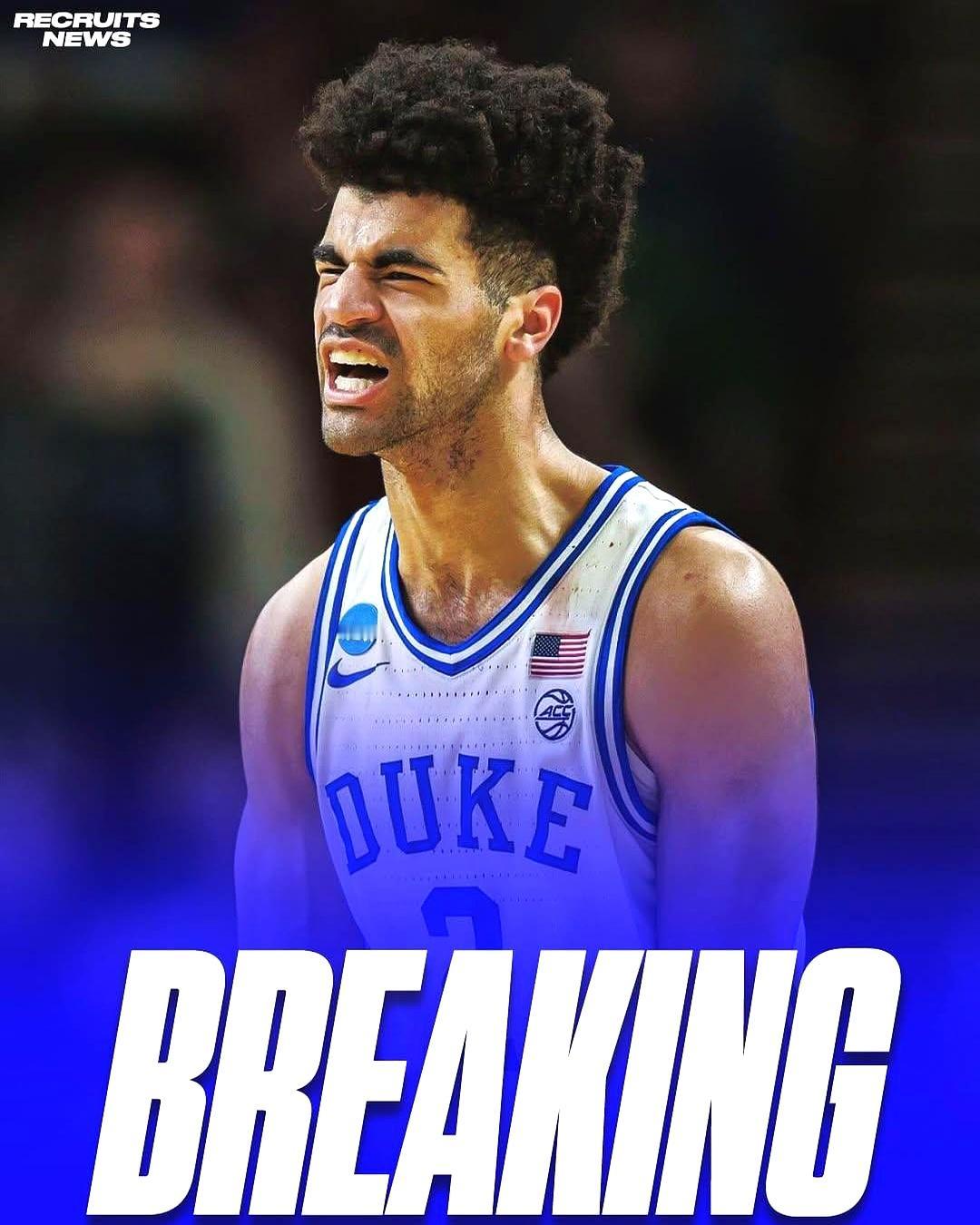 凯登·布泽尔正式宣布，退出2026年选秀留守杜克大学。
 

4月16日他在社交