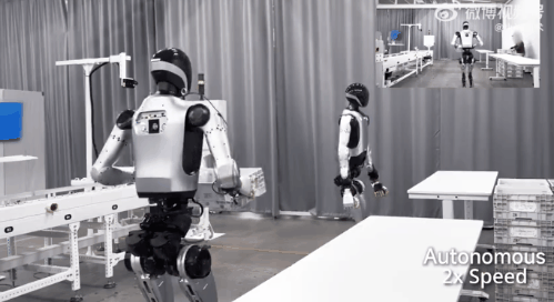 别的机器人还在T台走猫步、跳舞、翻跟头，小米机器人已经在工厂打螺丝了大v聊车小米