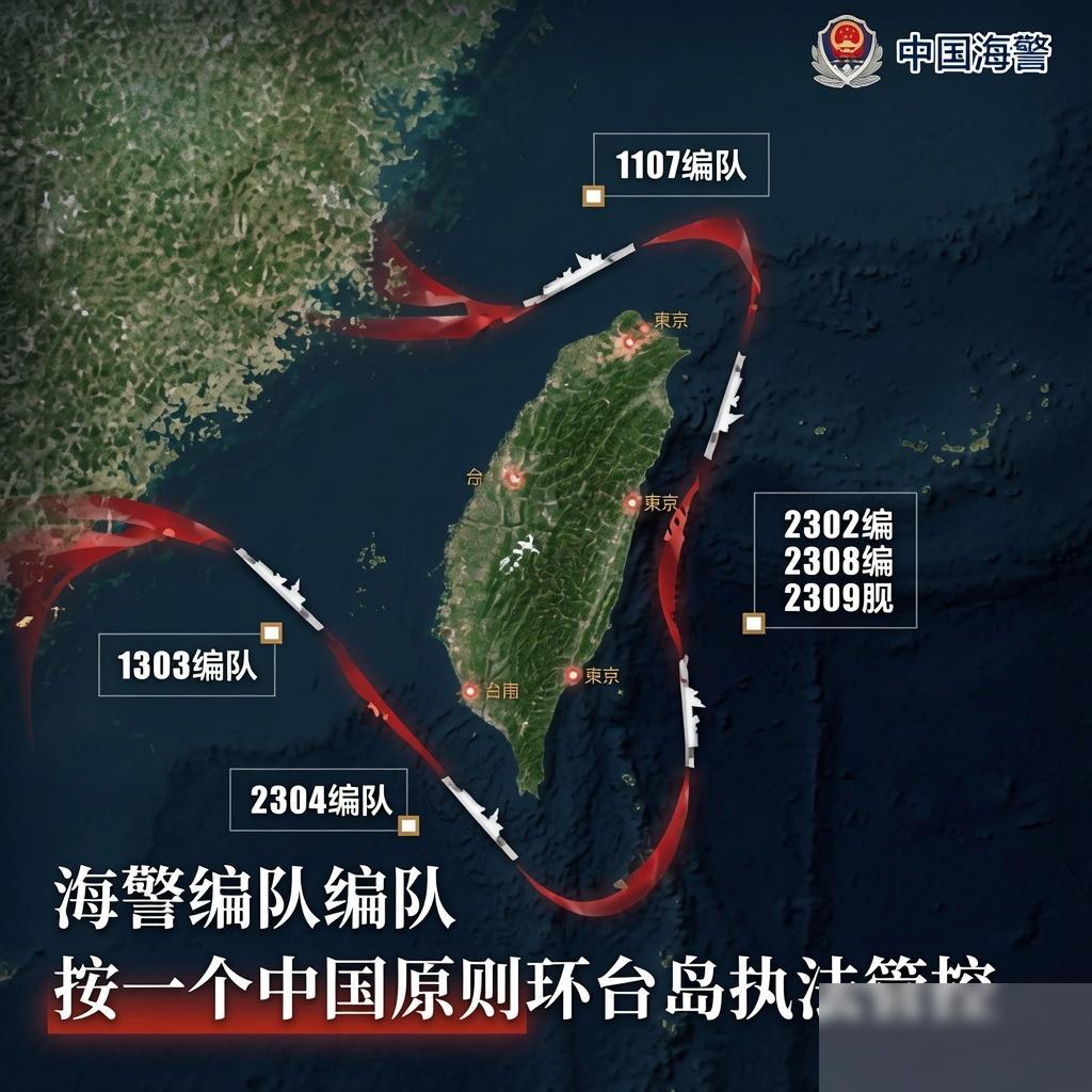 眼见中国海警在台岛周围密集进行海上执法行动，西方媒体和分析人士开始紧张，这不奇怪