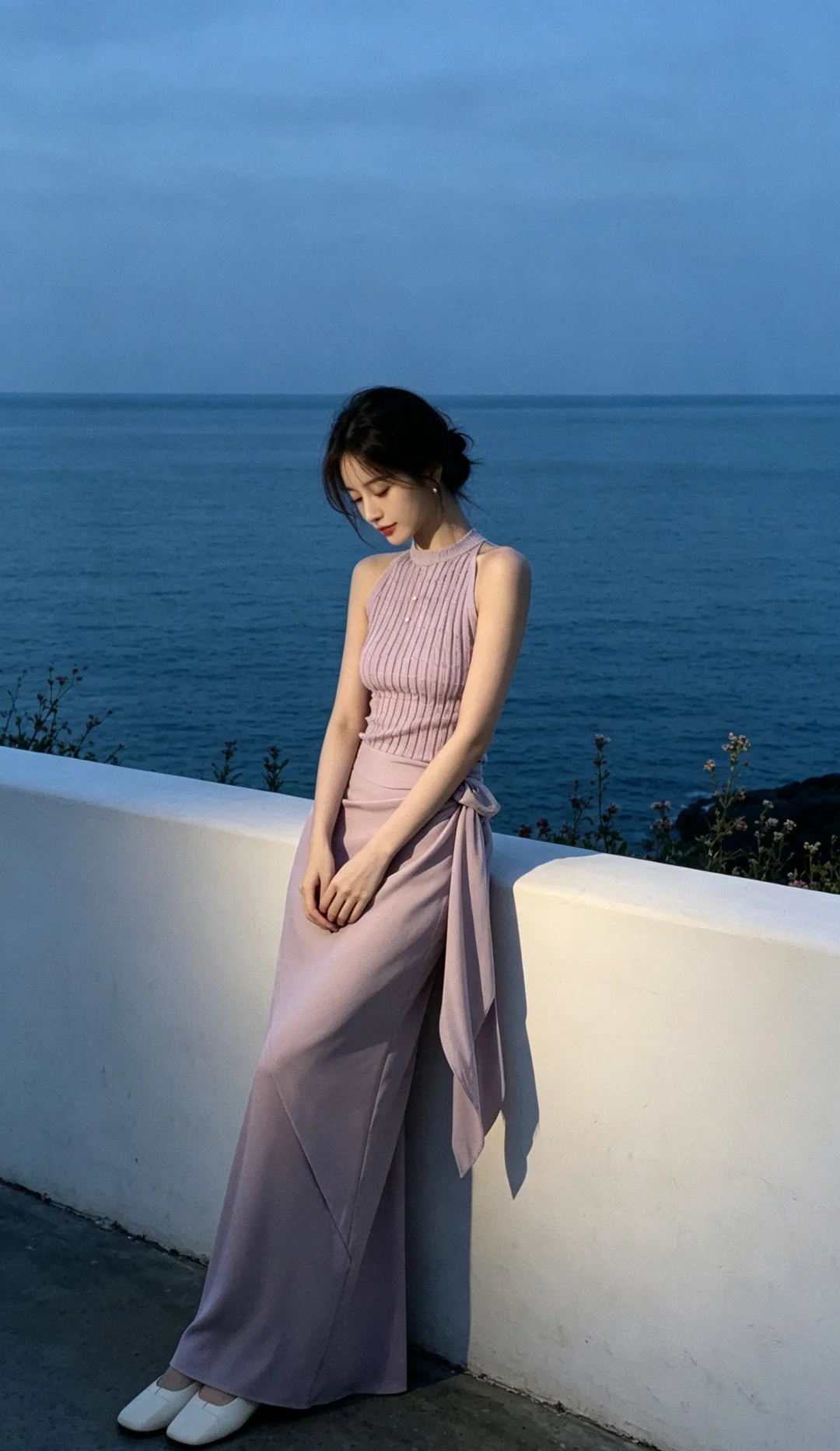 海与裙｜紫