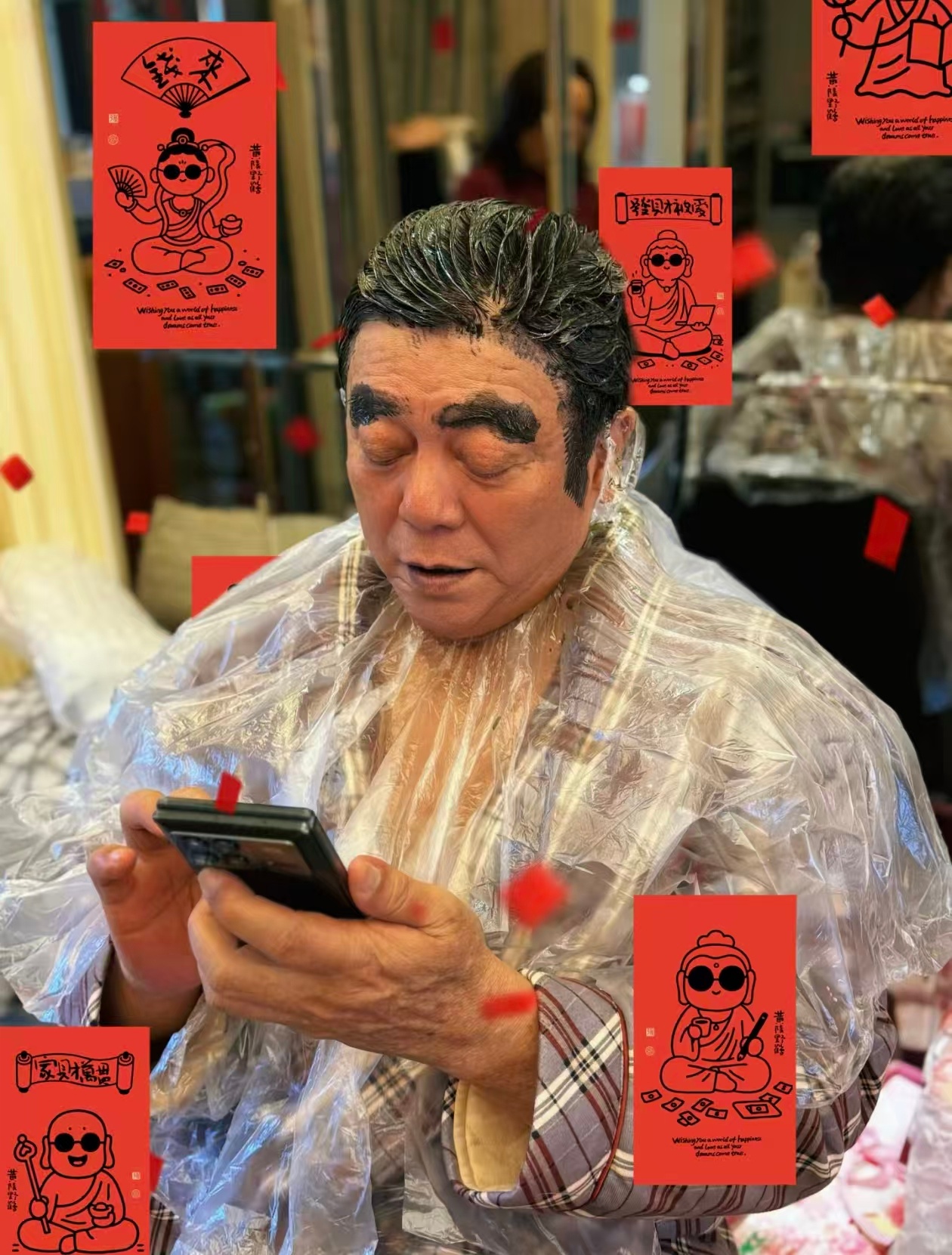 姚晨演我回老家过年姚晨有点演我回老家过年了一整个撒欢了玩儿 欢天喜地乐呵呵～和小