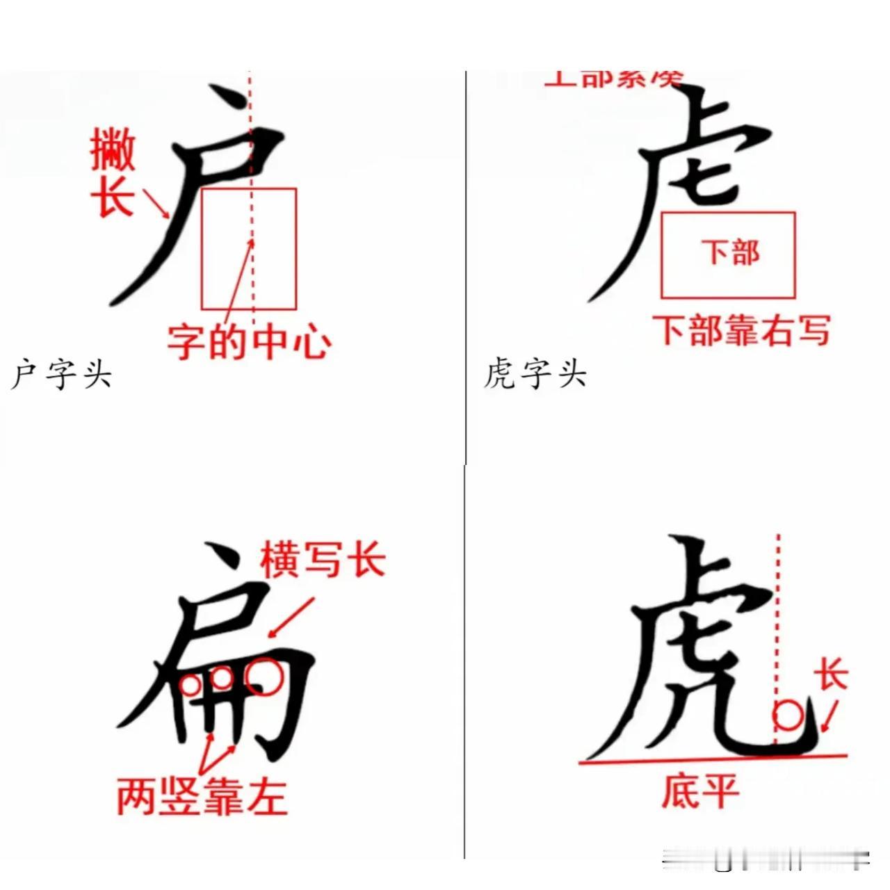 学绝招写好字:练字快速进步的绝招，图文并茂学写字，每日为你支一招，珍藏版！
户字