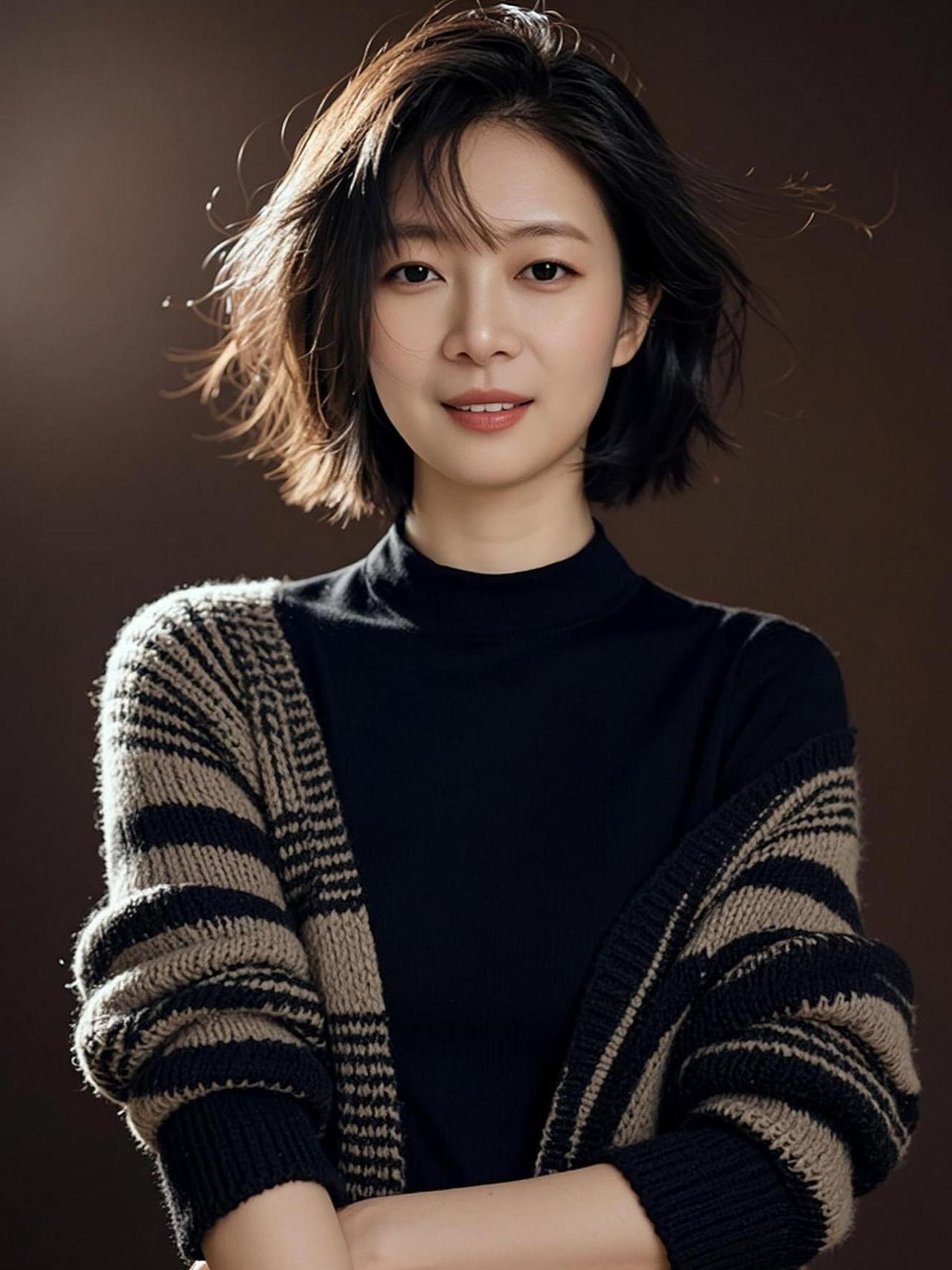 AI低饱和肖像  抖音ai创作