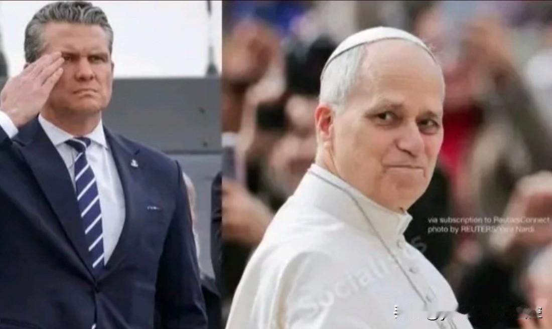 排长：伊朗战争受到上帝的庇佑！
利奥十四世（美籍教皇）：不要在选择死亡时提及上帝