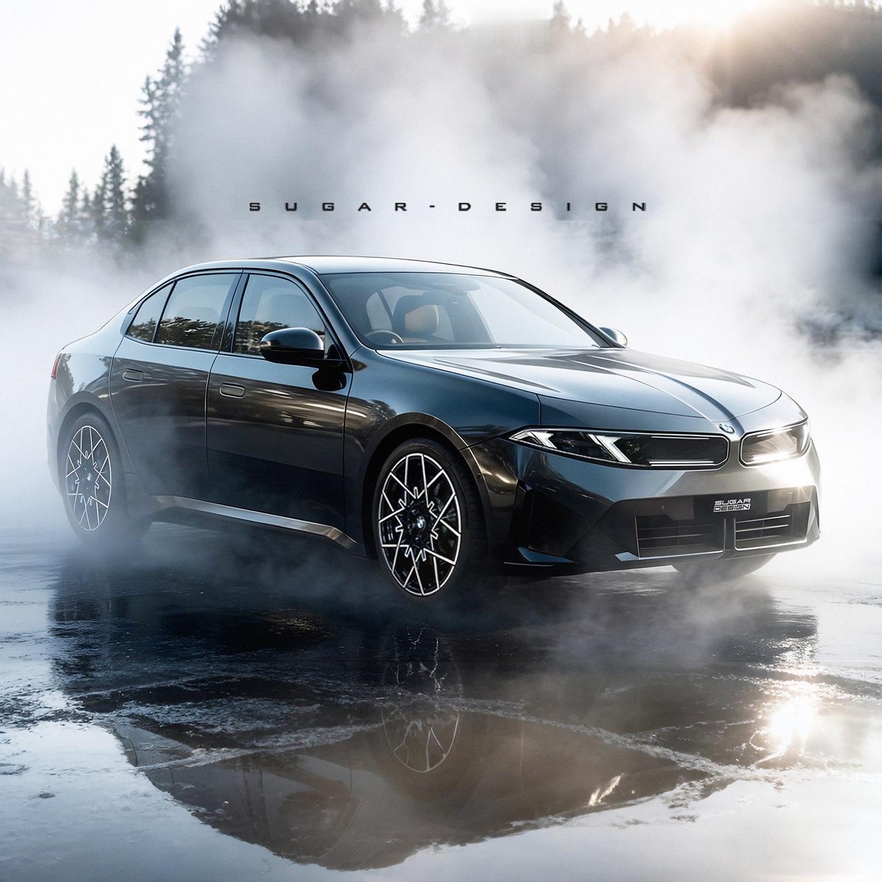 宝马新一代i3新车预览！这一次，宝马终于把3系和i3拆开成了两款车型。

为了不