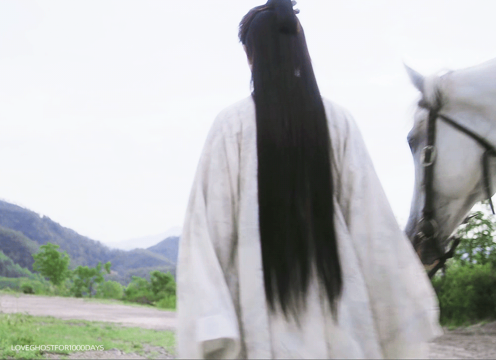 成毅莲花楼 花花连背影都这么的美
