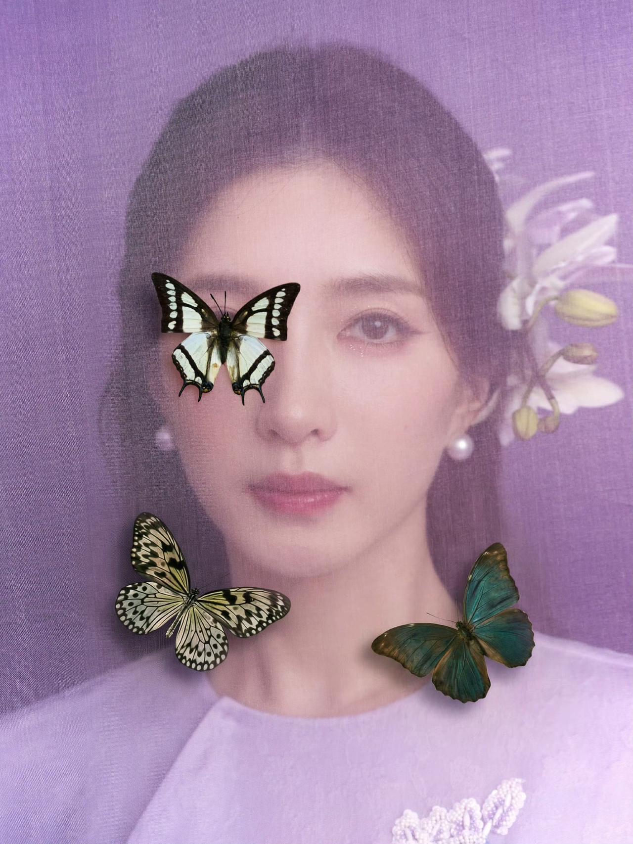 春日生活打卡季成熟美人明星穿搭写真