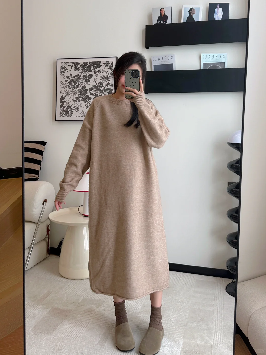 秋冬这样穿舒舒服服～简单干净