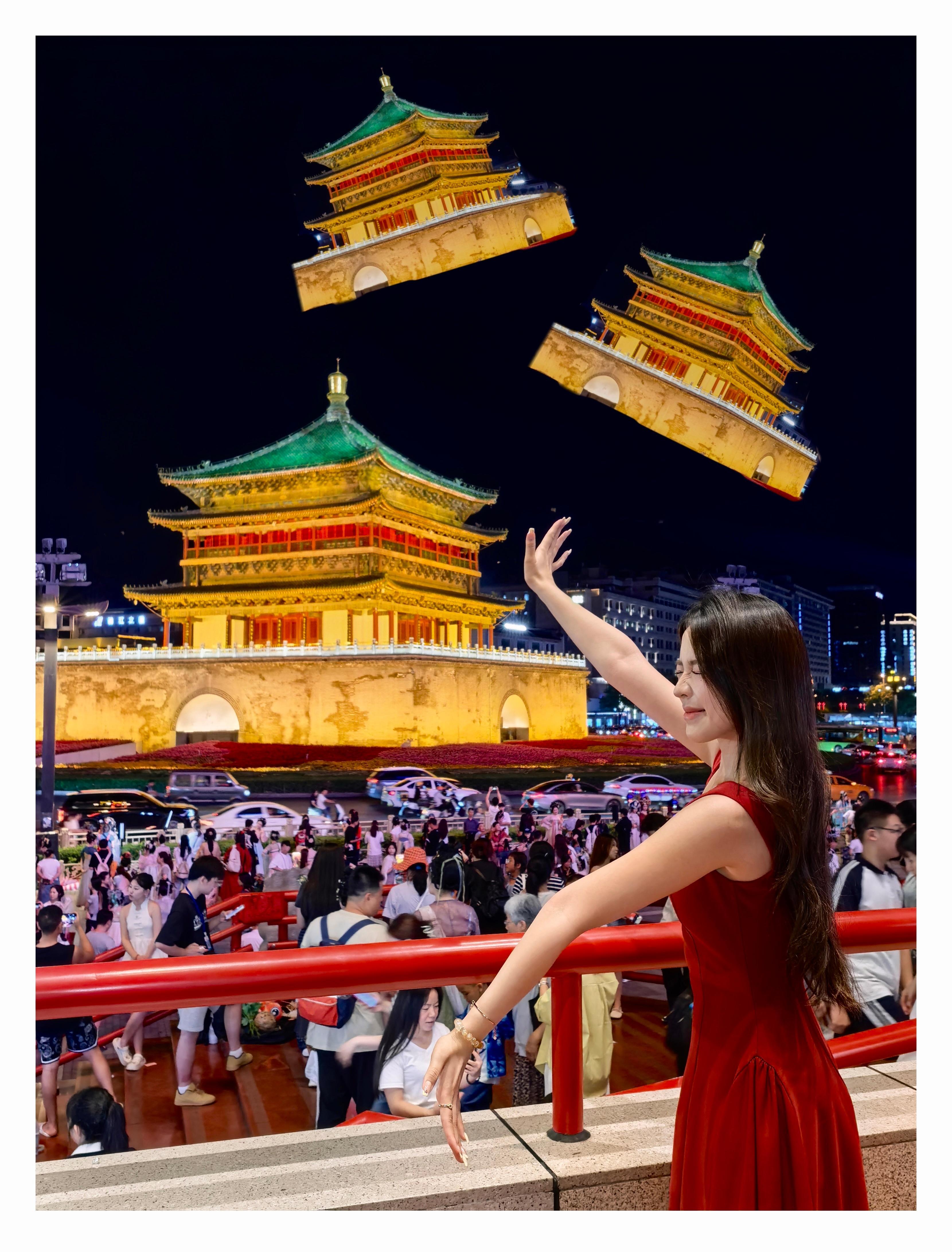 年轻人拍照主打一个好玩又好颠被年轻人的旅行拍照脑洞圈粉了！以前拍照是景点配笑脸，