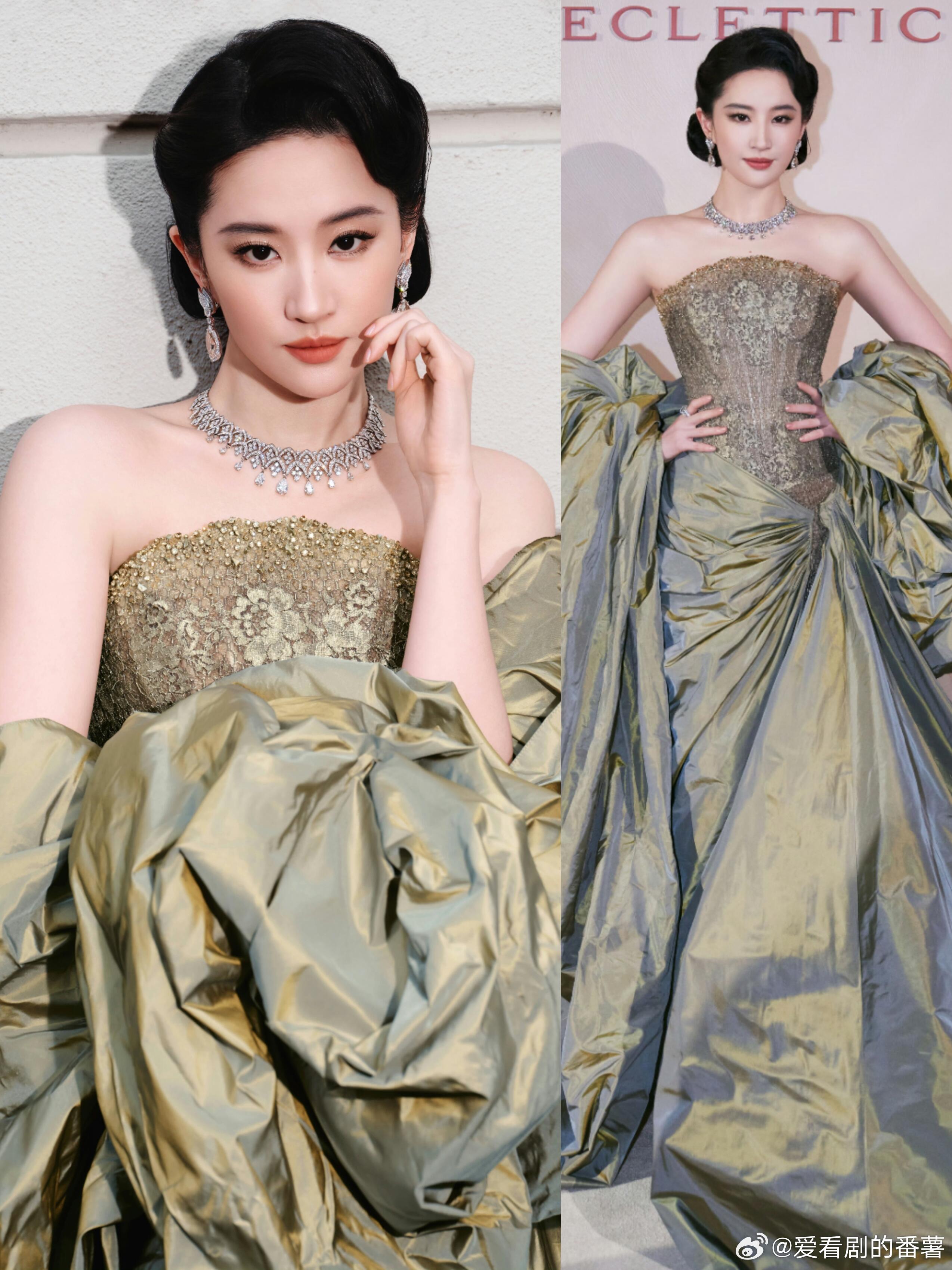 刘亦菲14个宝格丽造型，你最喜欢哪一套？宝格丽全球代言人刘亦菲有点太权威了刘亦菲