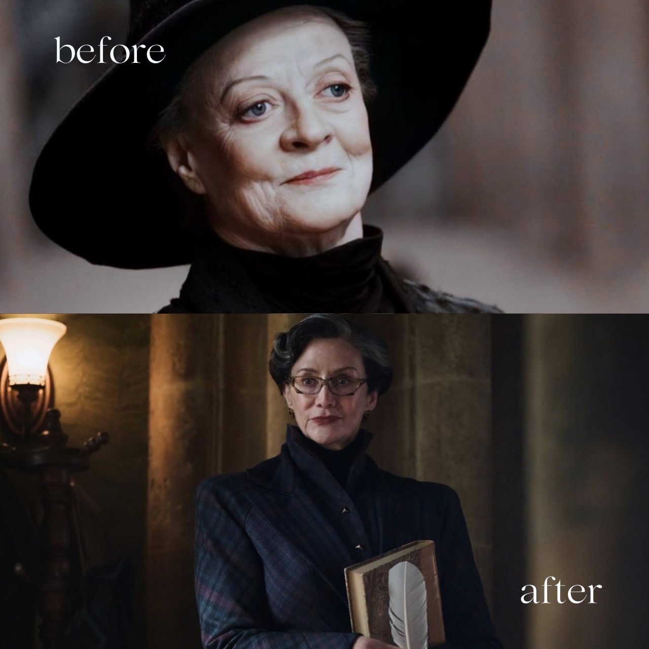 《哈利波特》新旧版本演员对比！由于斯内普的选角过于颠覆，其他演员我现在都完全可以