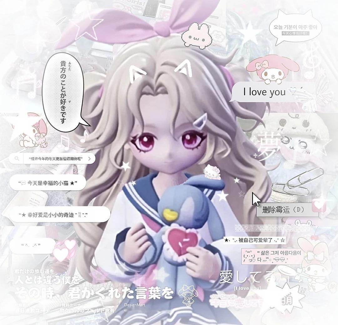 🐰💕୧(´▽`★)୭
桃乐丝返校日童真皮肤美工
之前那版不太满意 重做了一下