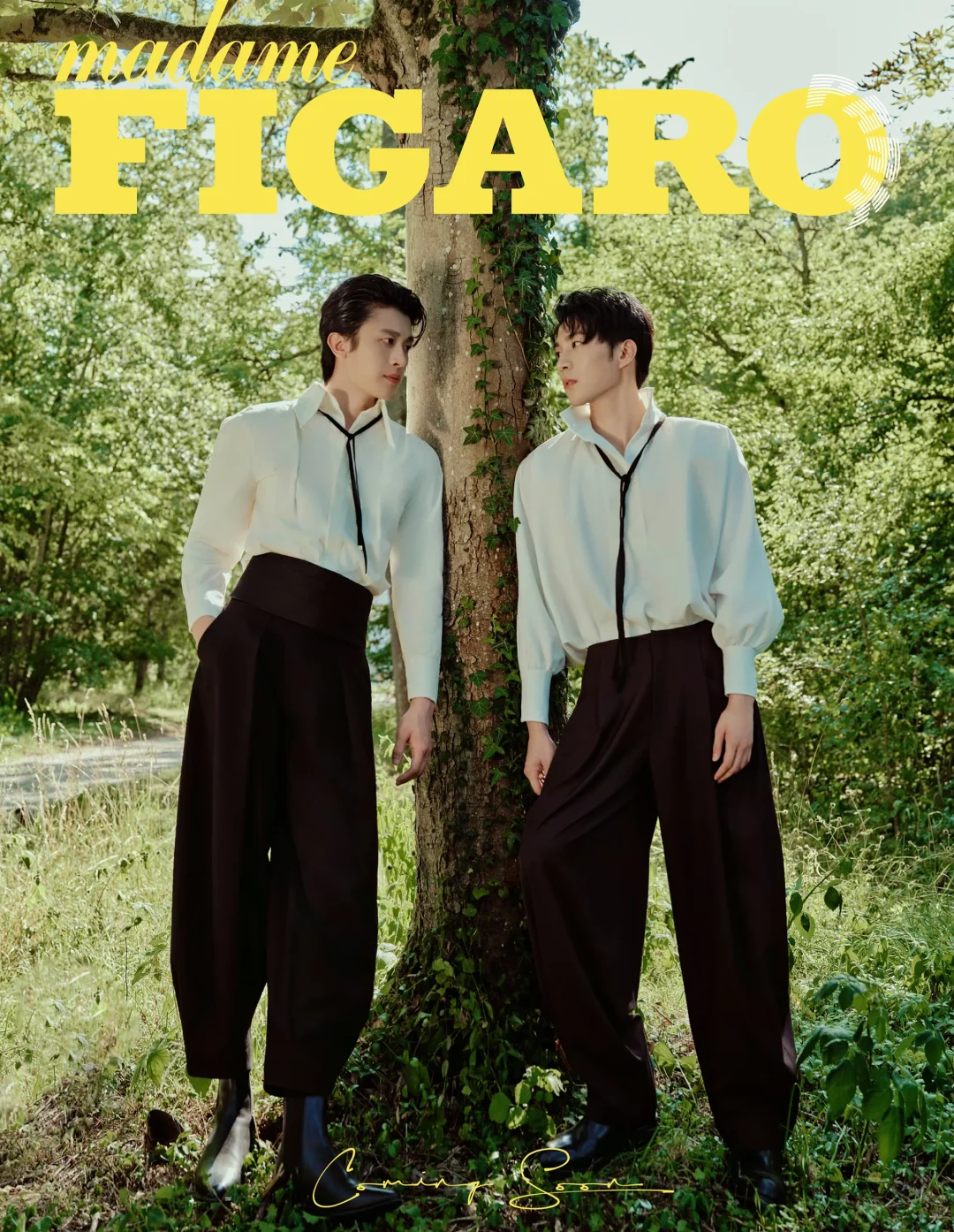 幸卓辉&章明伯 ✖️费加罗PARK七月刊封面