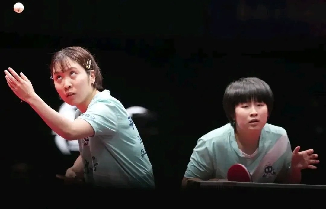 蒯曼平野美宇vs钱天一陈幸同2025乒超联赛女团决赛首盘（12月28日）：蒯曼/