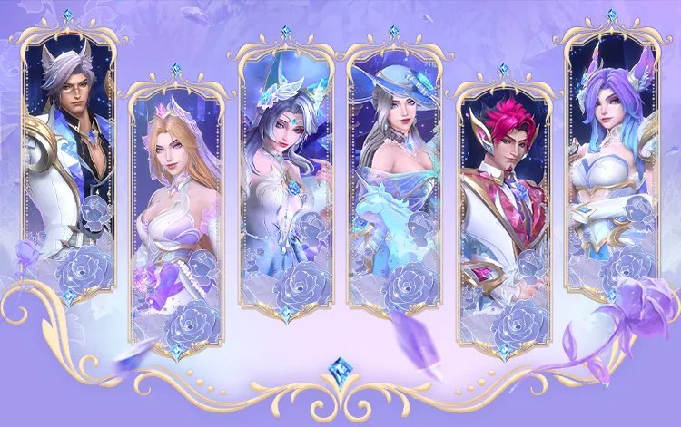LOL手游2025水晶玫瑰宣传图英雄联盟 ​​​