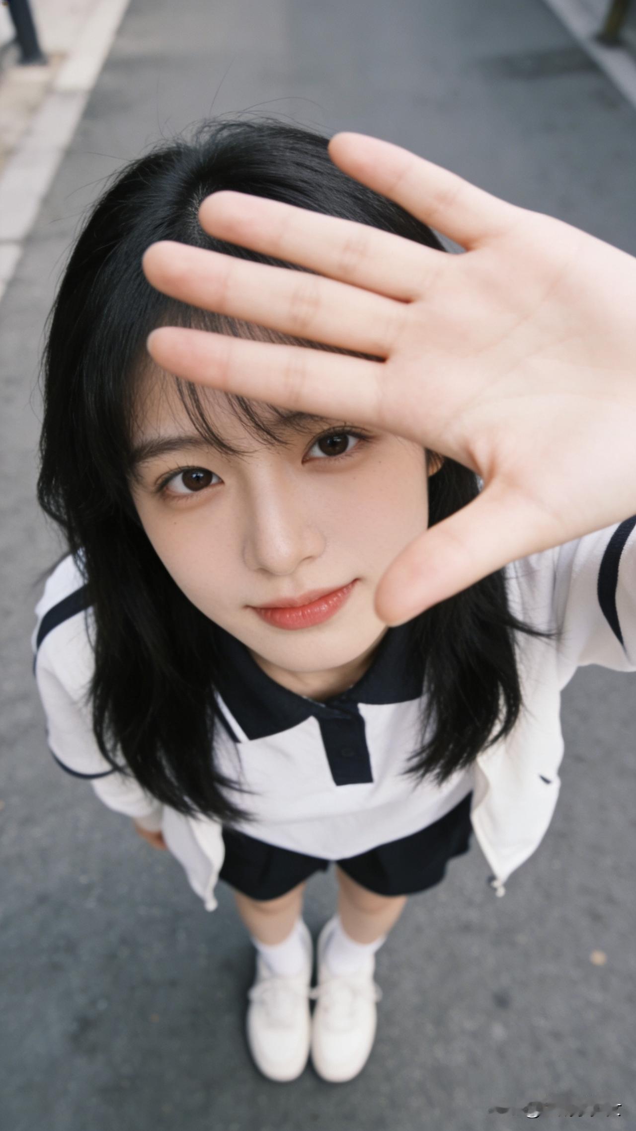 纯天然美女长啥样子 优雅自信穿搭分享