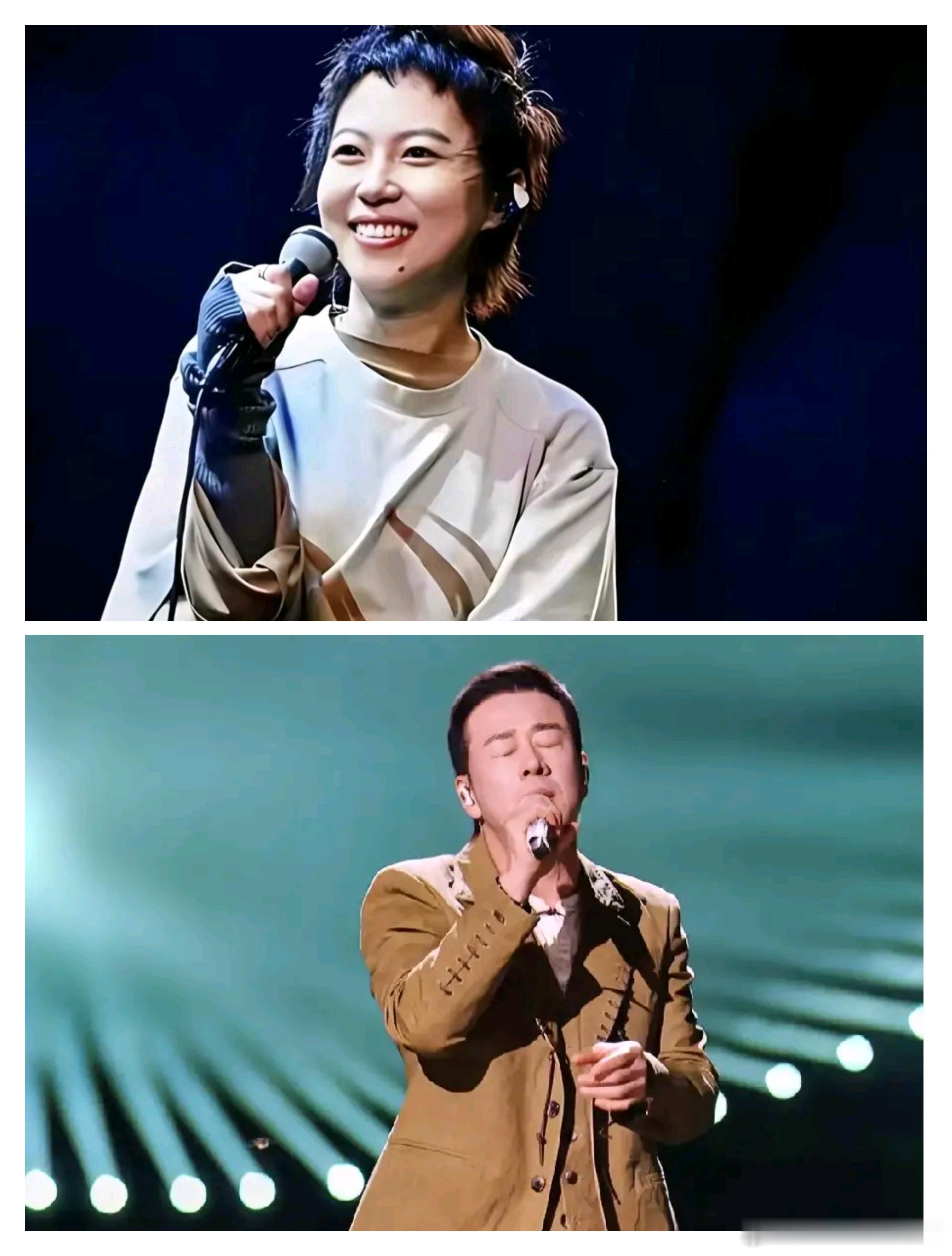 王菲的女儿窦靖童再创新高。 作为一名乐坛新人，她再一次用唱功把实力唱将杨坤淘汰了