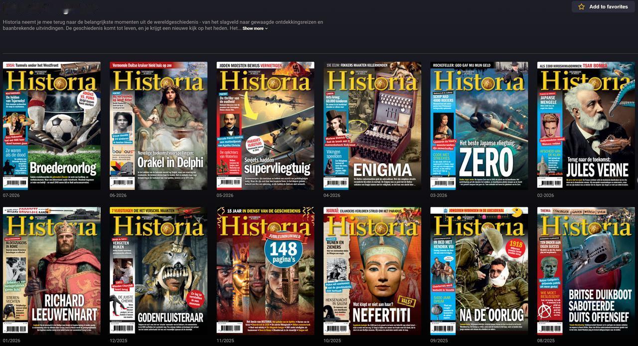 历史《Historia》带你回到世界历史上最重要的时刻——从战场到大胆的发现之旅