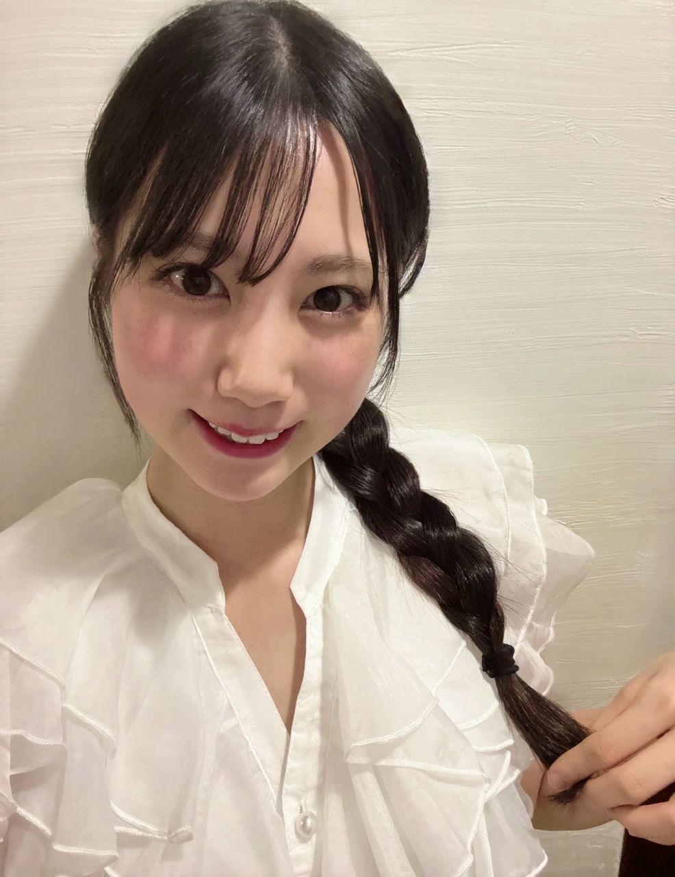鶴崎仁香「昨晩このブログを書きながら、まなみんとずっと会話していたのだけど、今見