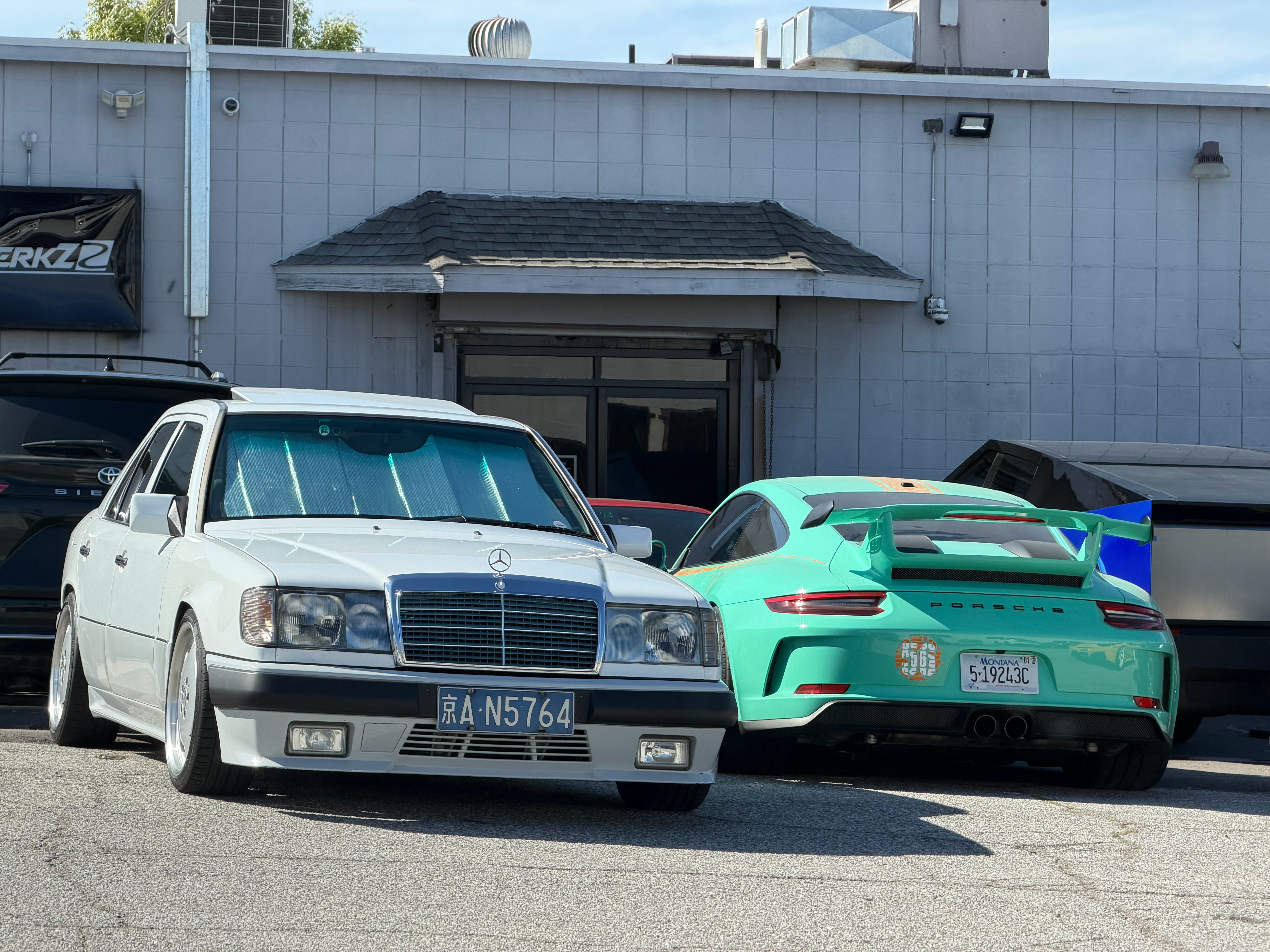 惊现大京A，这得是咱们北京孩子的地盘吧婷日常我与汽车的日常 美国·洛杉矶