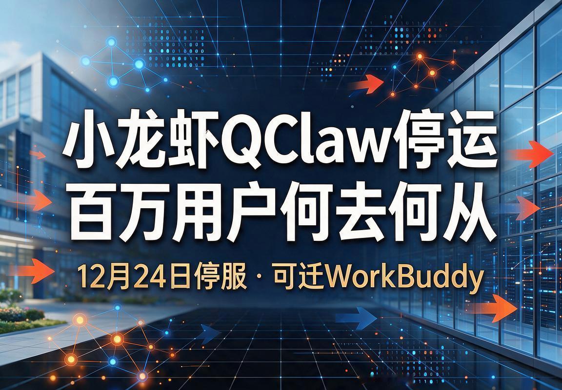 腾讯“小龙虾”QClaw刚满周岁就宣布停运，百万用户该何去何从？
 你听说了吗？