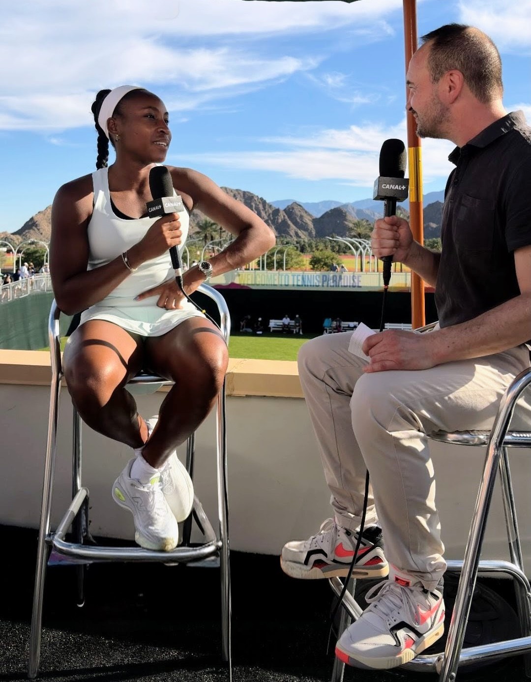 高芙赞谷爱凌太优秀 高芙在印第安韦尔斯媒体日被问到了关注哪个冬奥会运动员，她大赞