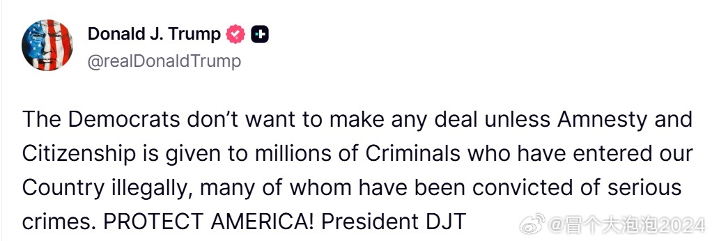 唐纳德·J·特朗普的真相社交媒体帖子 上午11:24（美国东部时间）2026年3