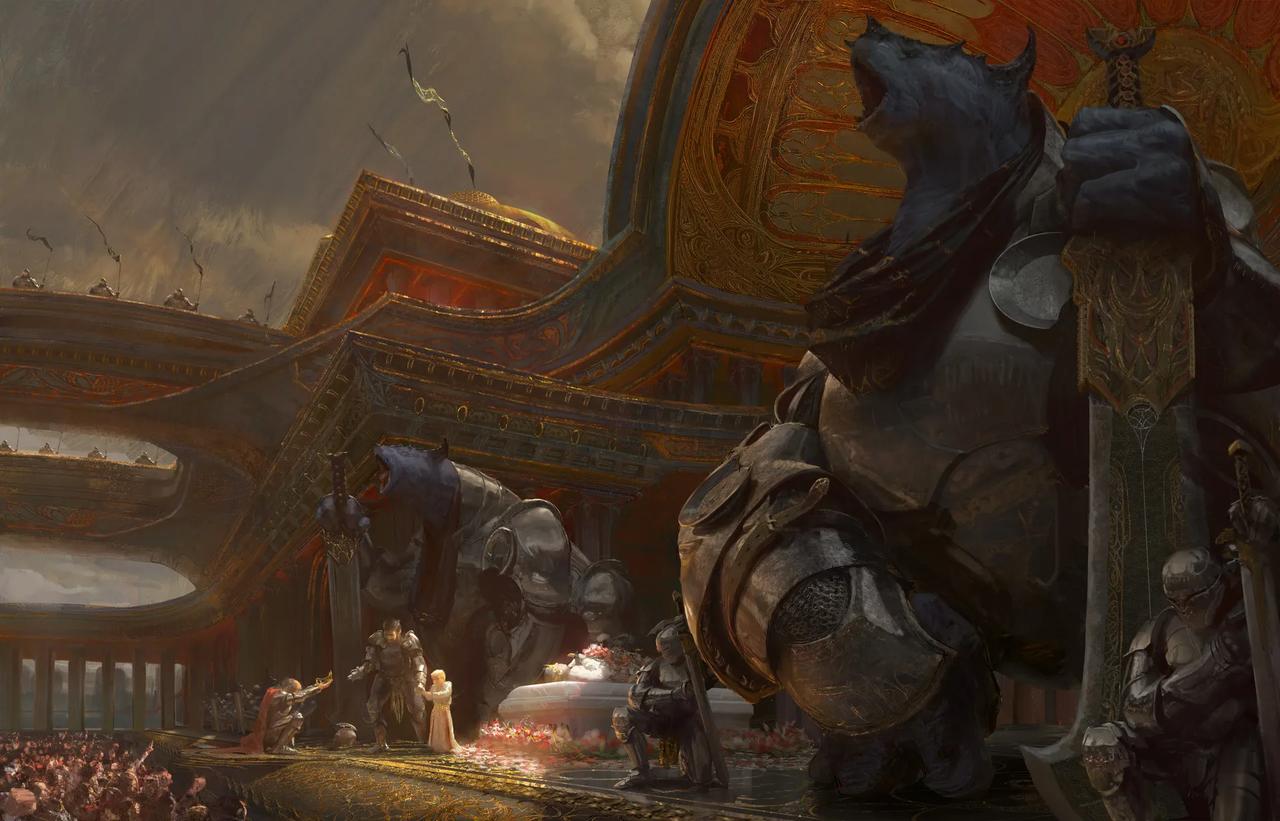Campbell White ​​​的魔幻史诗插画作品欣赏