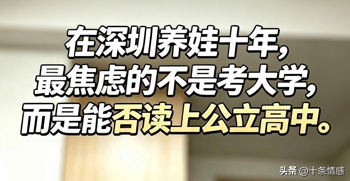 来深圳打拼整整十年，今年三十多岁，两个女儿都顺利入读深圳公立小学。
 
很多人以