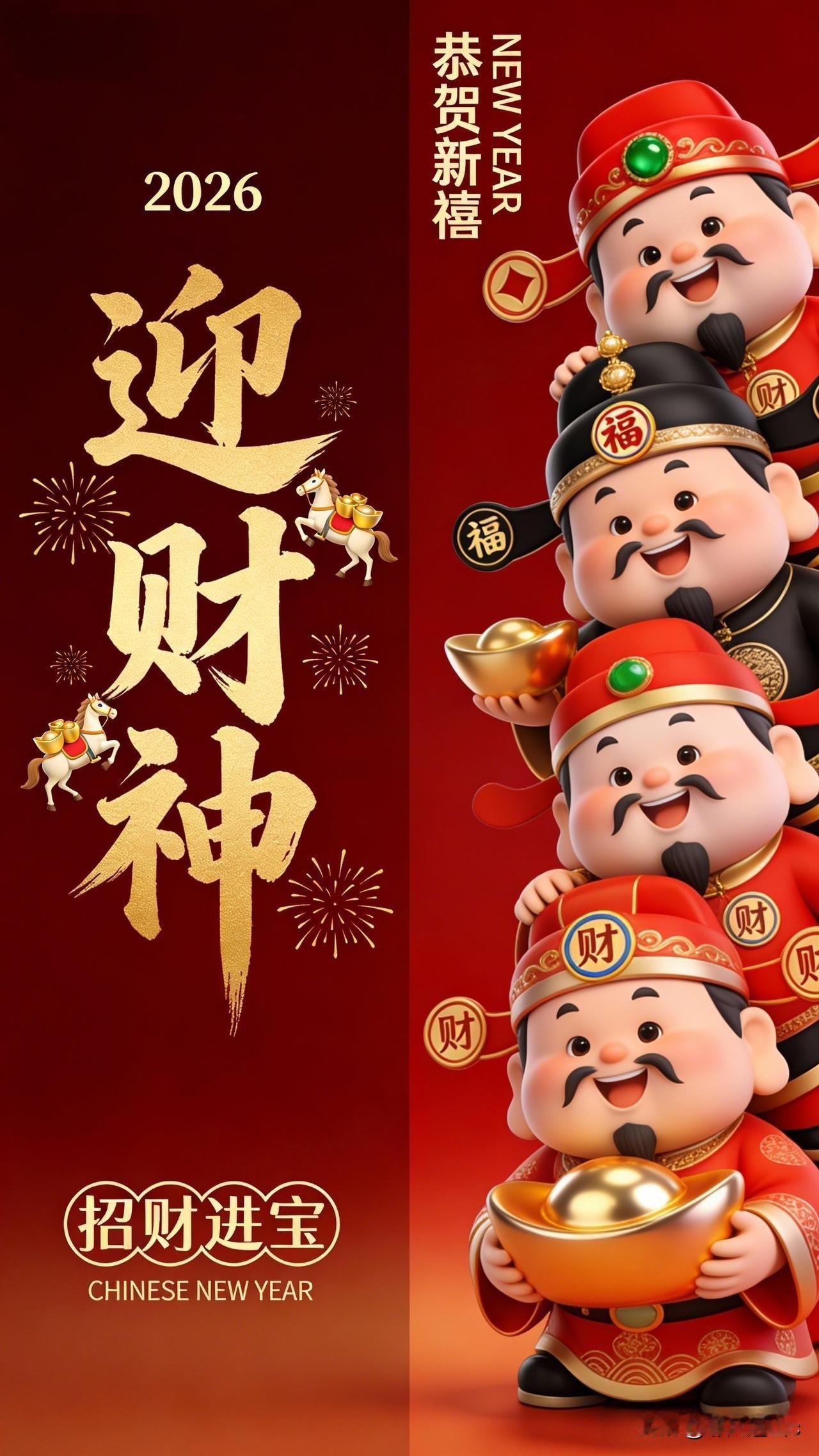 祝大家新春快乐！马年吉祥！马到成功！马上发财！马年马上有钱 马迎新春 马年财运 