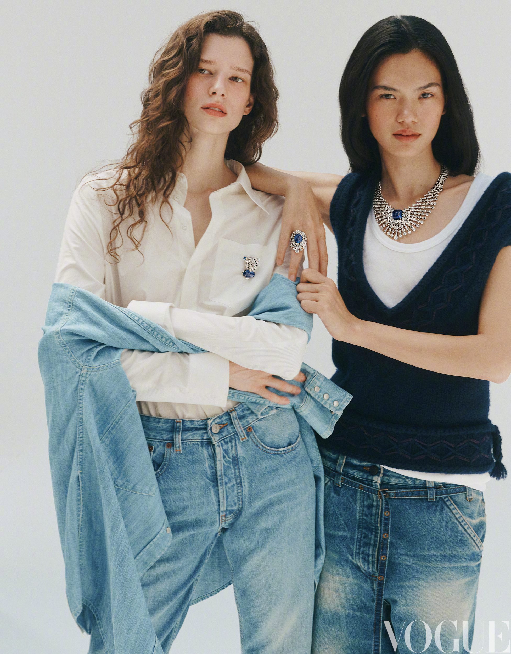 VOGUE九月号 摄影：Anna Daki造型：吕露模特： & Sandra M