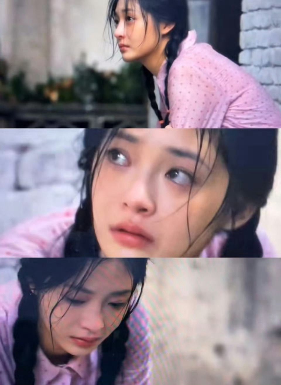 你说周洁琼是蒲柳之姿吗 周洁琼在《淮水竹亭》演技直接封神！一人分饰双魂太绝了，蓝