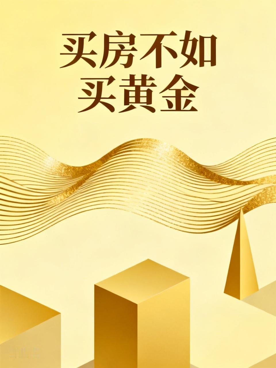 买房不如买黄金
      买房不如买黄金，这话我深表认同。以前买房那是稳赚不赔