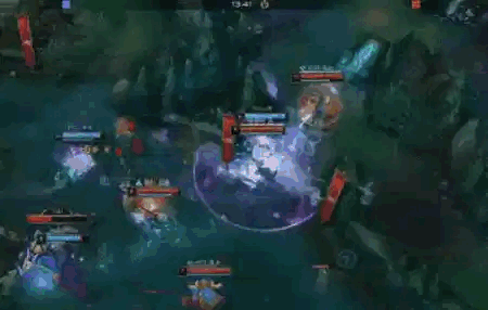 Kingen剑魔切入后排砍翻DK，HLE团战大获全胜