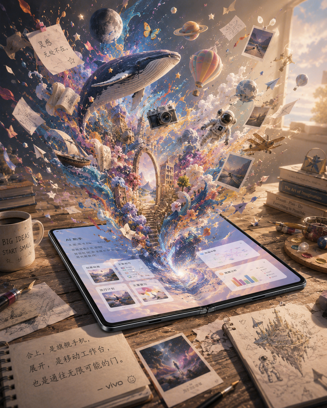 AI时代我常常在思考，我们需要怎样的个人终端？昨天，vivo联合发起AIDONE