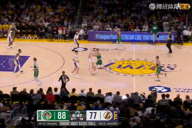 普里查德直接1v1单挑，防不住防不住凯尔特人vs湖人