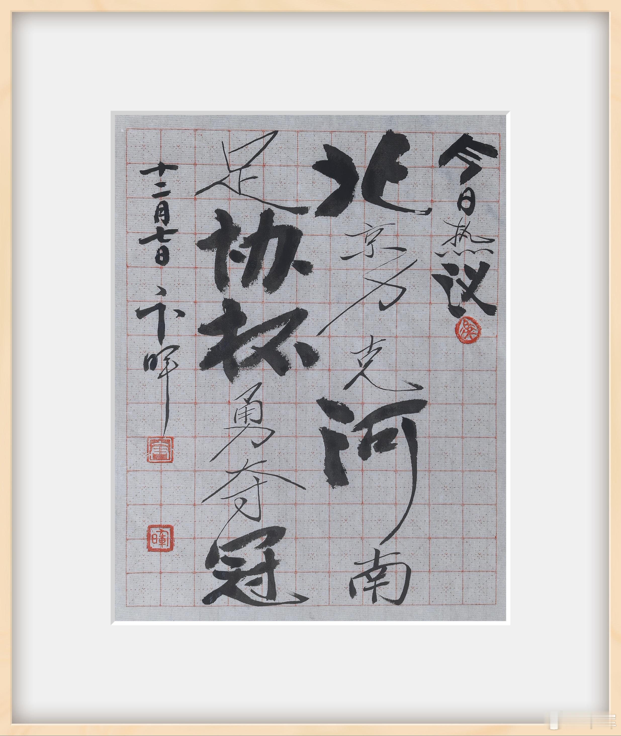 2025年12月6日，北京国安在足协杯决赛中3:0战胜河南队，外援法比奥独中三元