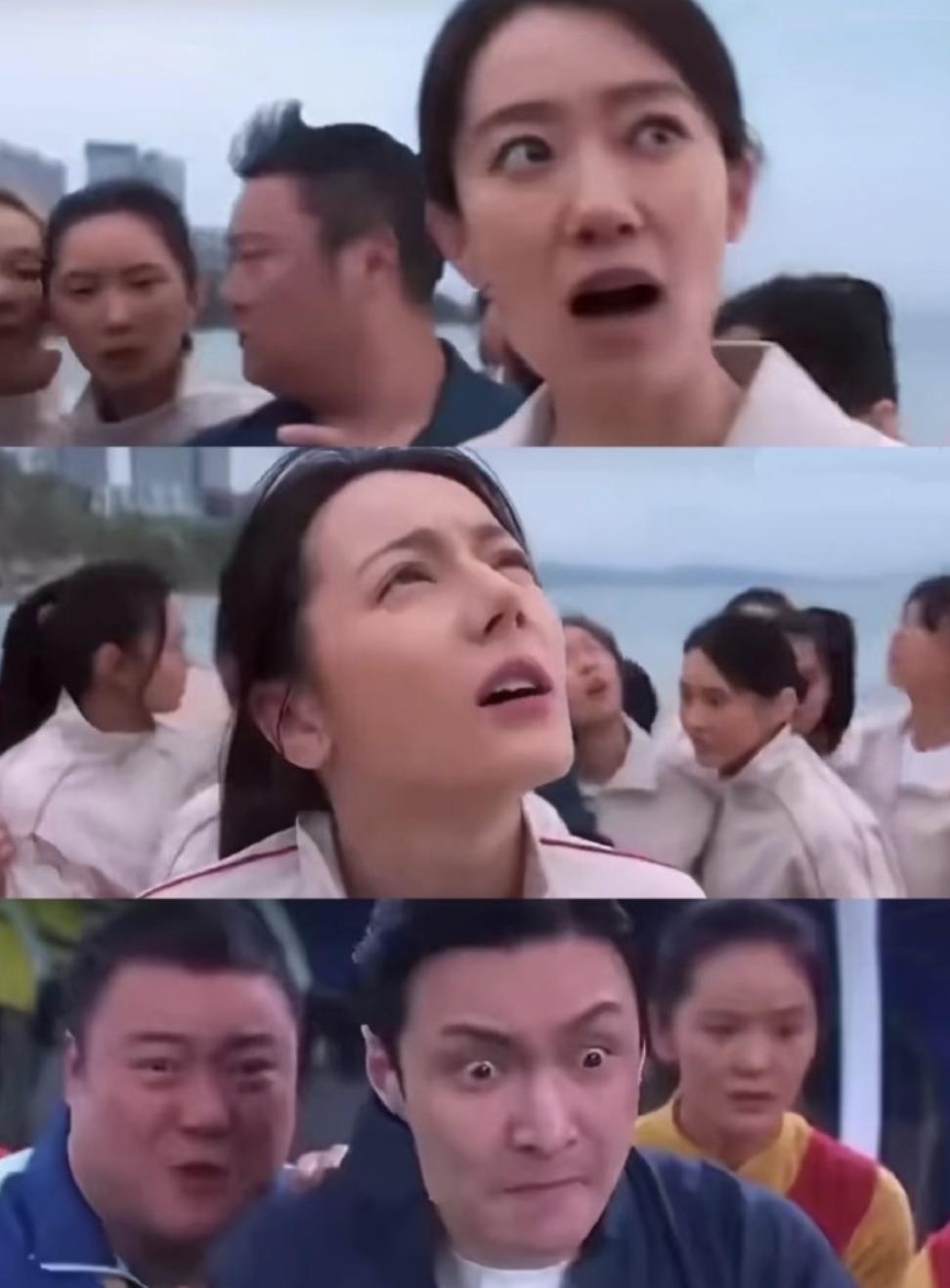 周星驰的《功夫女足》的男主女主们终于露脸了。

哈哈哈，张小斐和迪丽热巴，我都能
