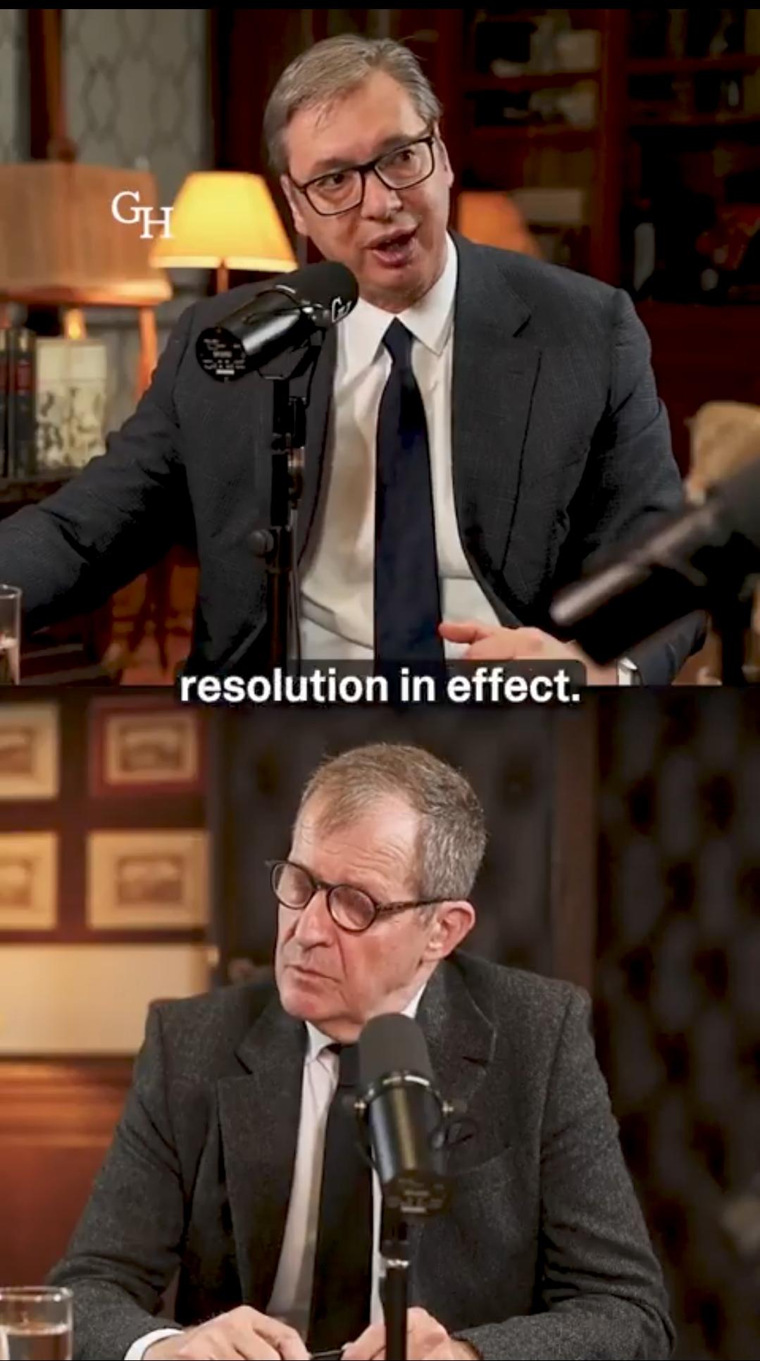 新闻快讯：武契奇：欧洲在1999年与2008年修改塞尔维亚边界，已打开“潘多拉魔