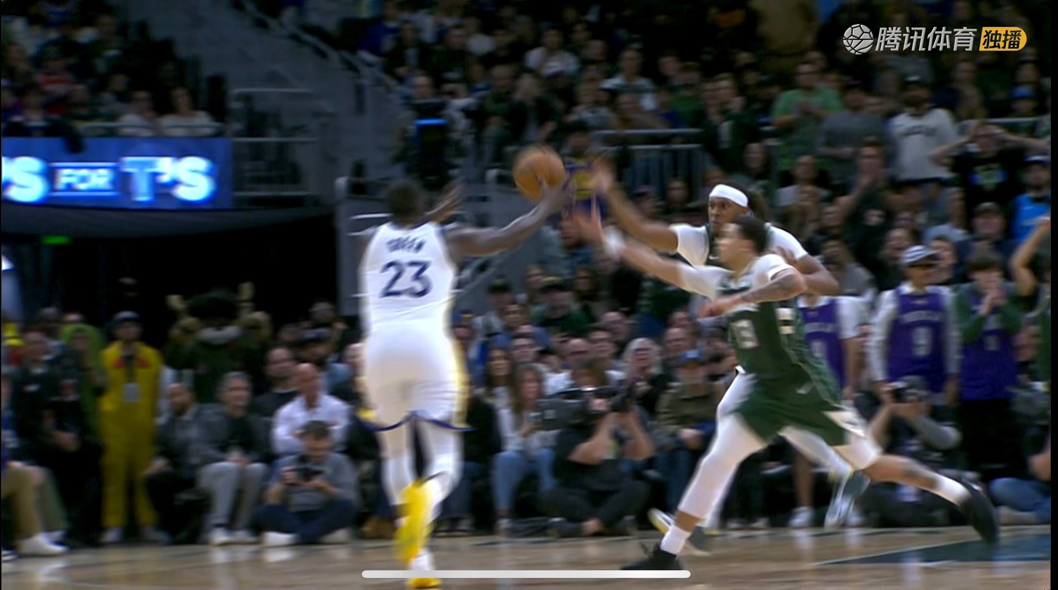 勇士落后5分，会赢吗[泪]勇士vs雄鹿 ​​​