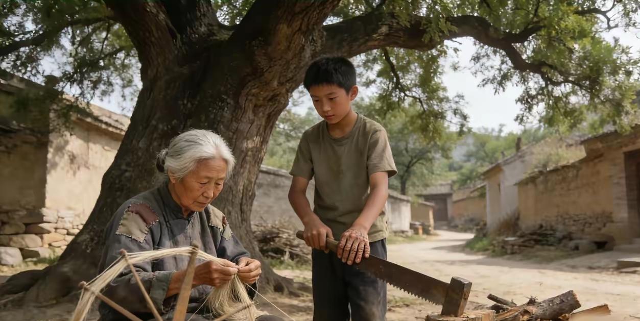 1963年，陈广胜当了师长，听说老家那个拜过堂的媳妇秀兰还在，一个人拉扯着他走时