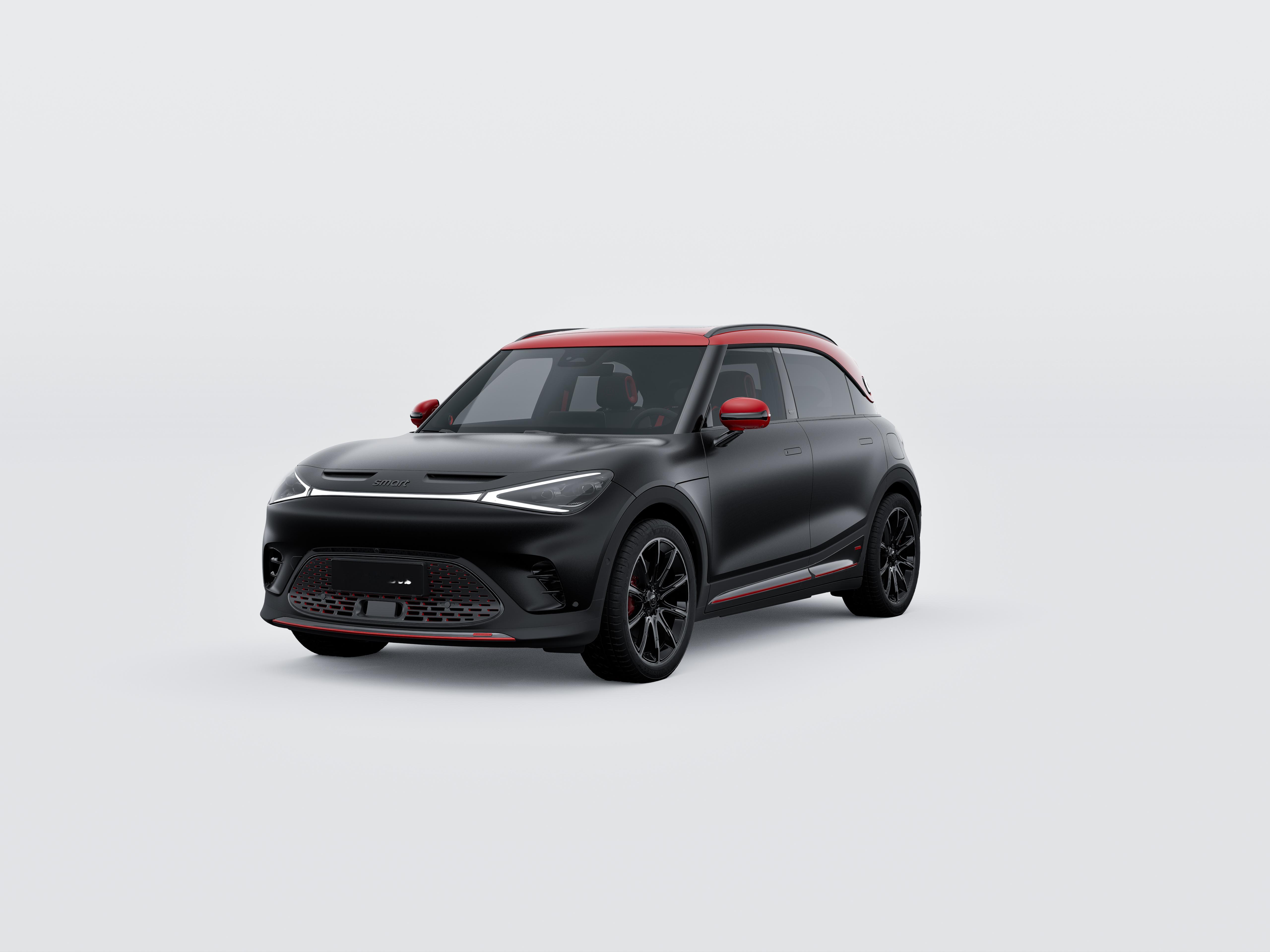 好朋友Joy在我的介绍下，定了辆smart 1 BRABUS性能版。这可是年轻人