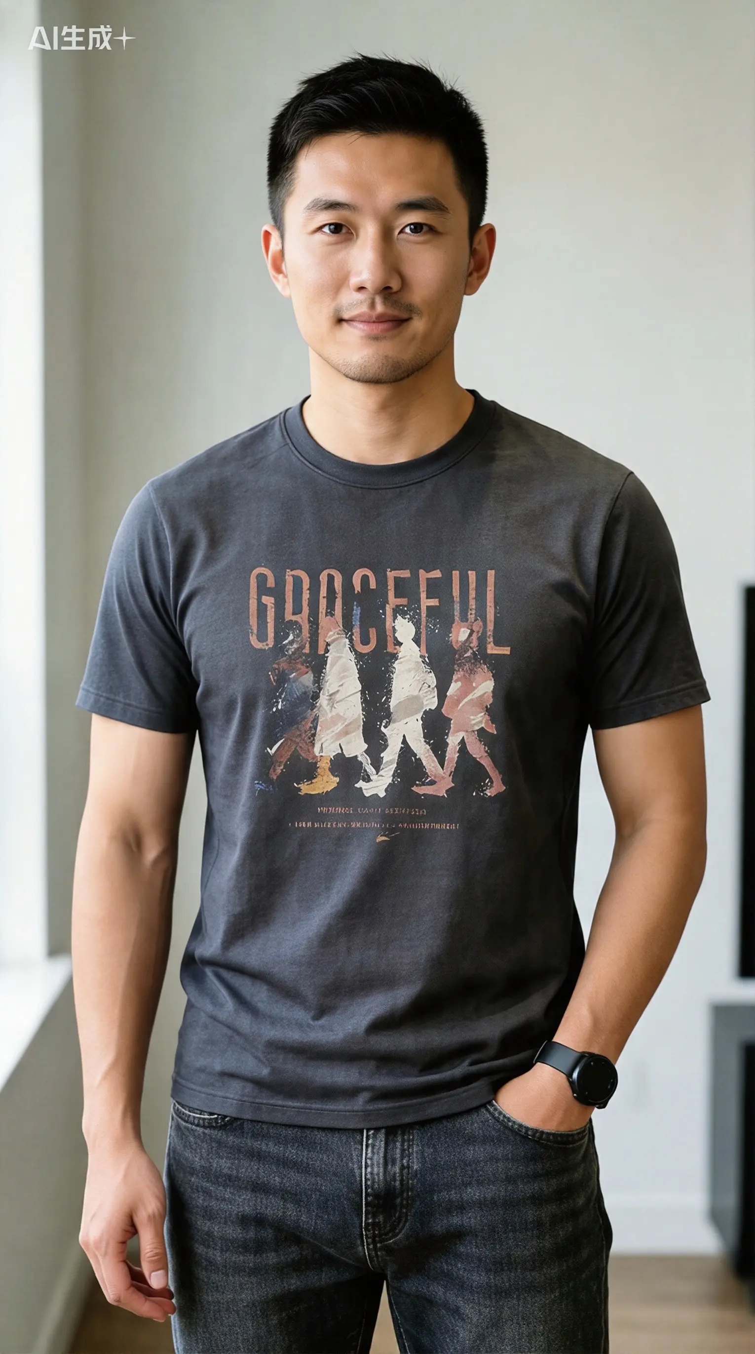 谁发明的这东西 男士基础t  短袖 T恤 男装