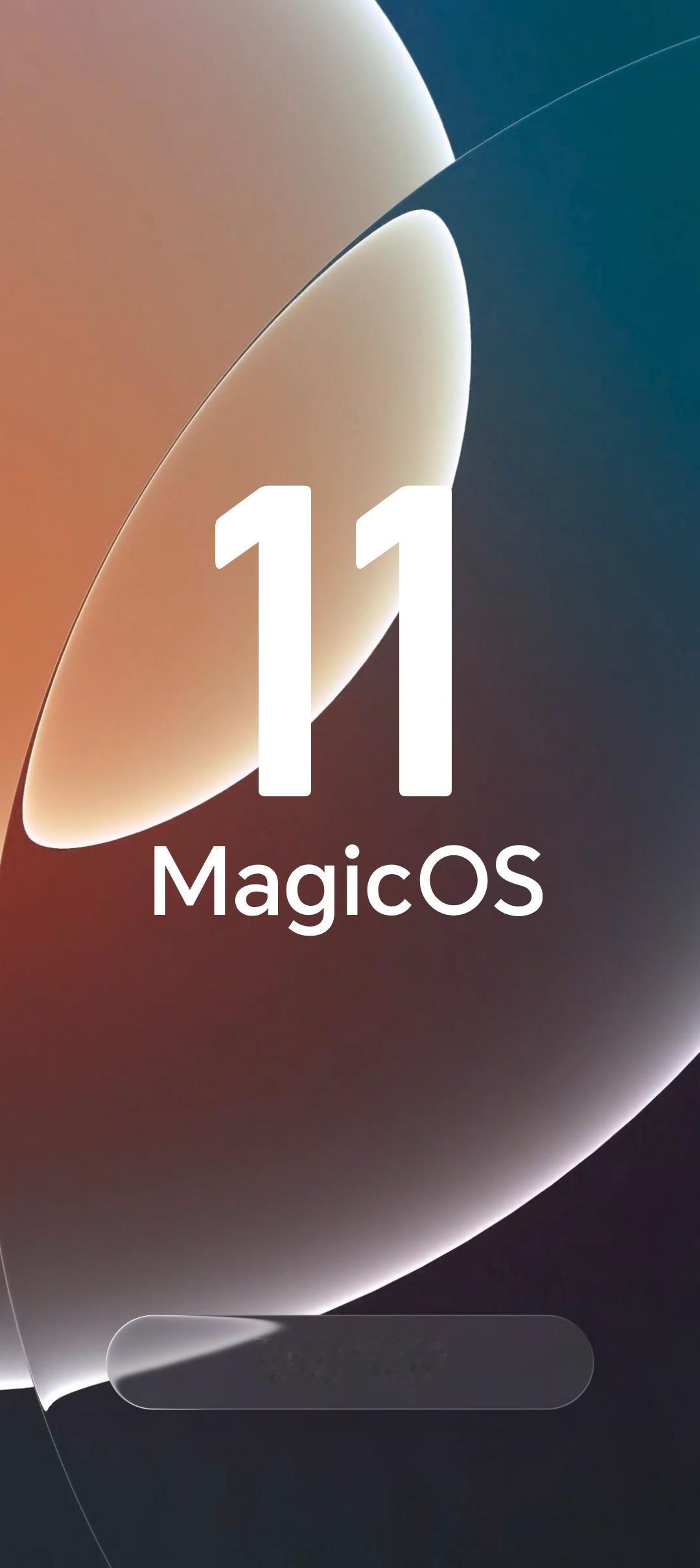 小伙伴们对于荣耀MagicOS11期不期待呢？刚刚看到升级引导界面，核心视觉元素