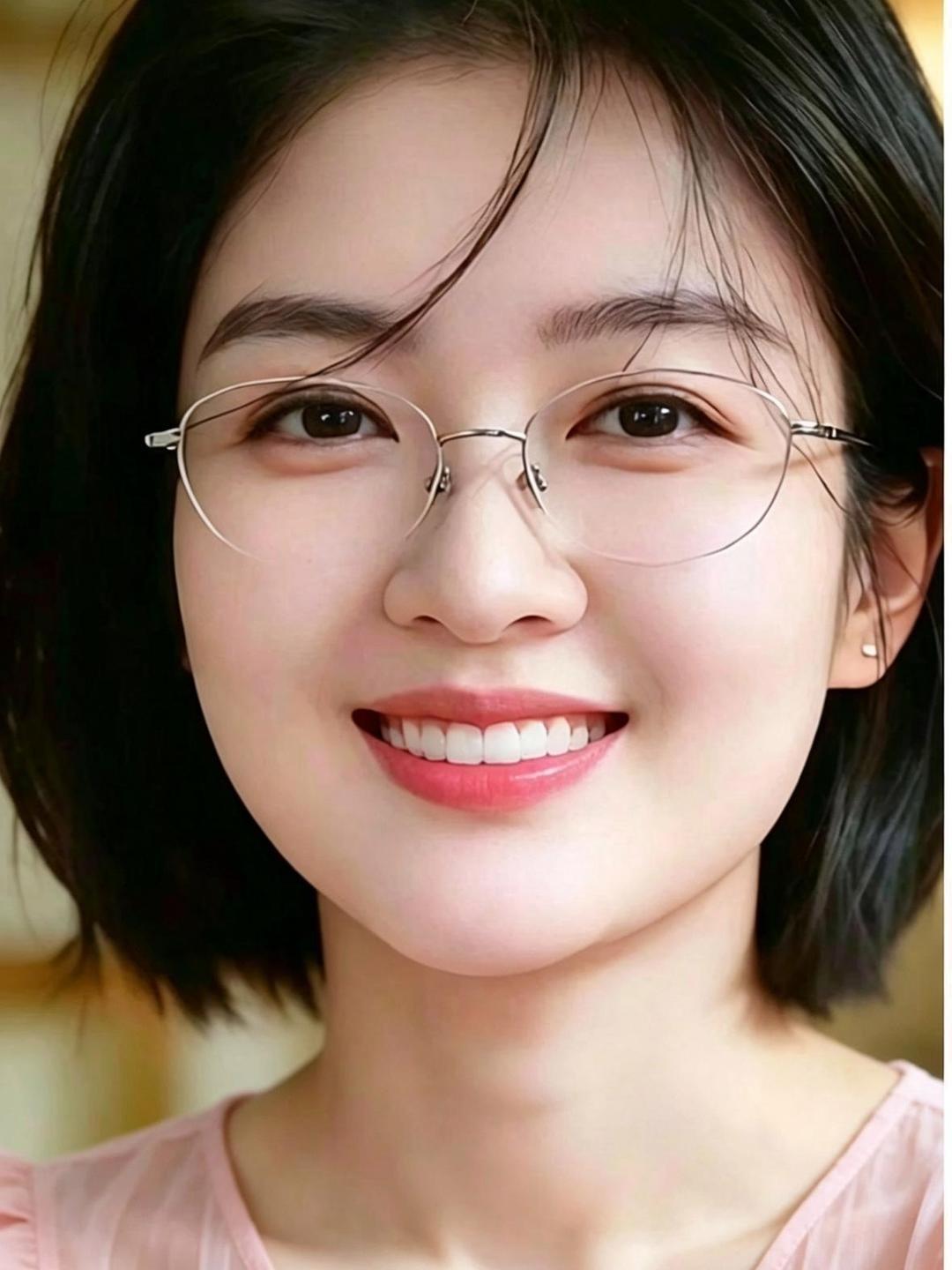 这位美女不仅长得好看，看着还让人觉得很有福气呢。