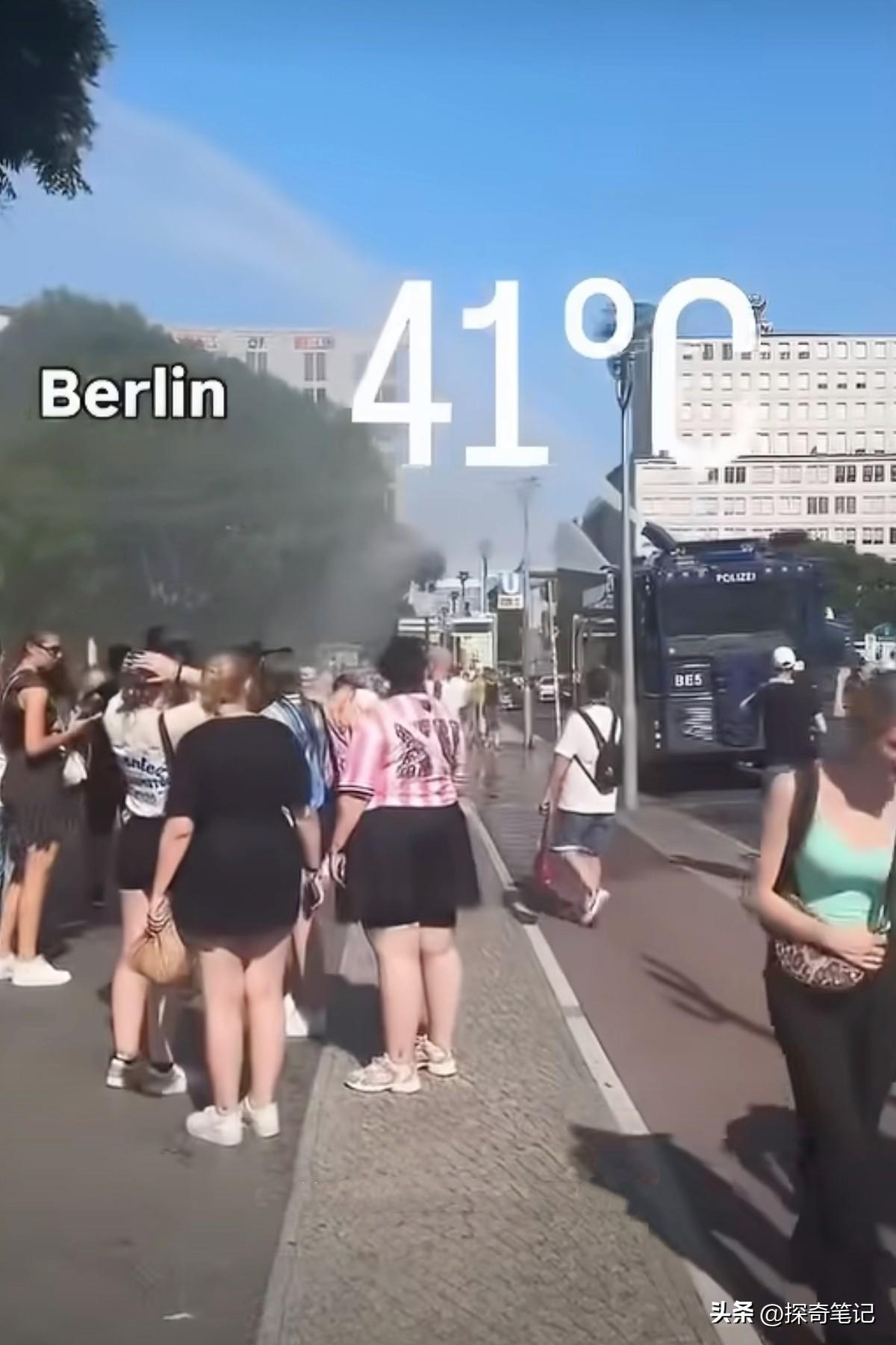 巴黎这次是真的扛不住了。热浪已经把巴黎逼到了墙角。

连续几天超过40度的高温，